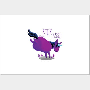 Gloomicorn - Kick Ass! Posters and Art